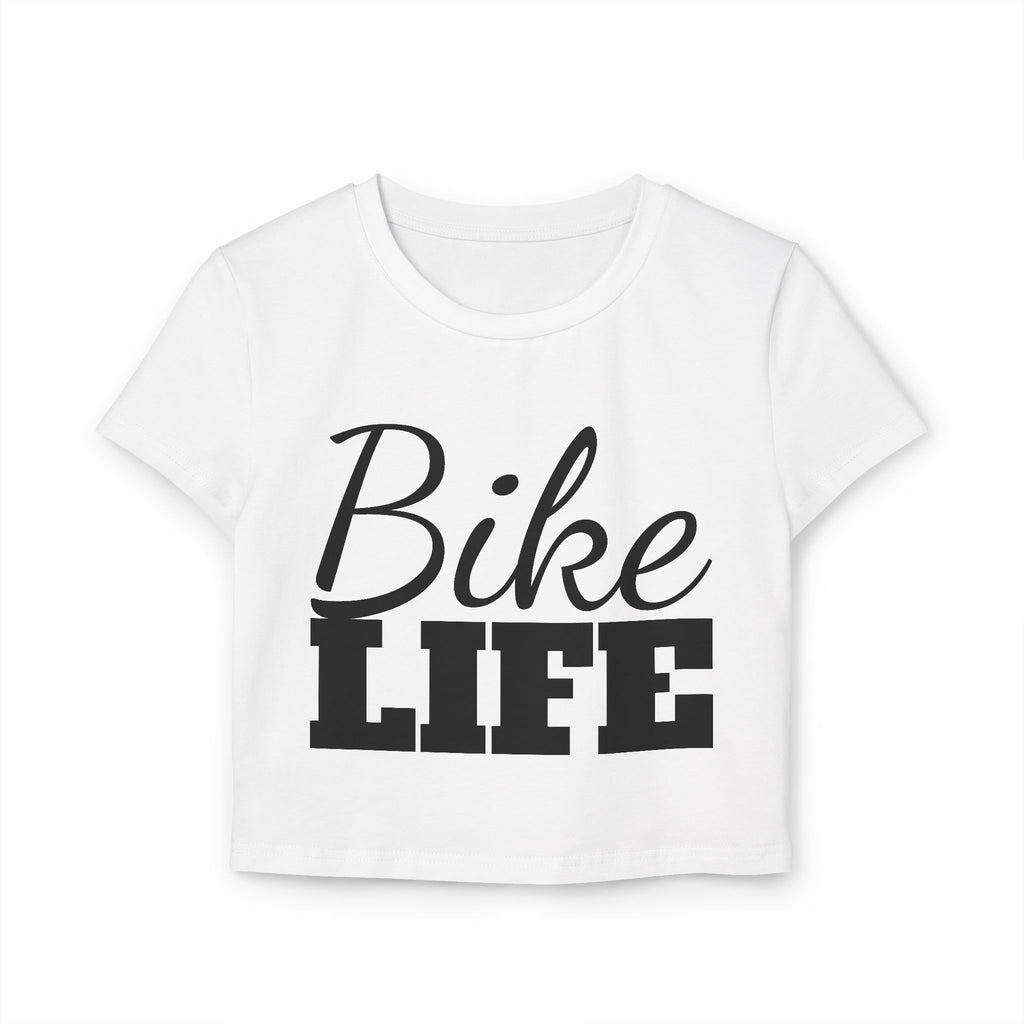Women's "Bike Life" Baby Tee