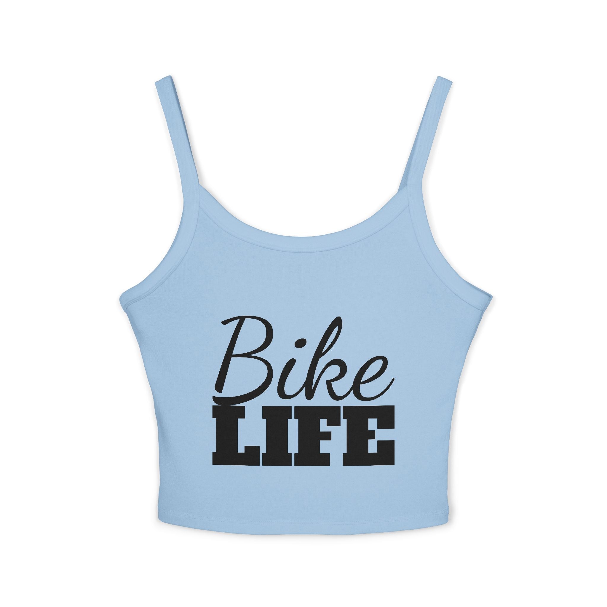 Women's Spaghetti Strap "Bike Life" Tank Top