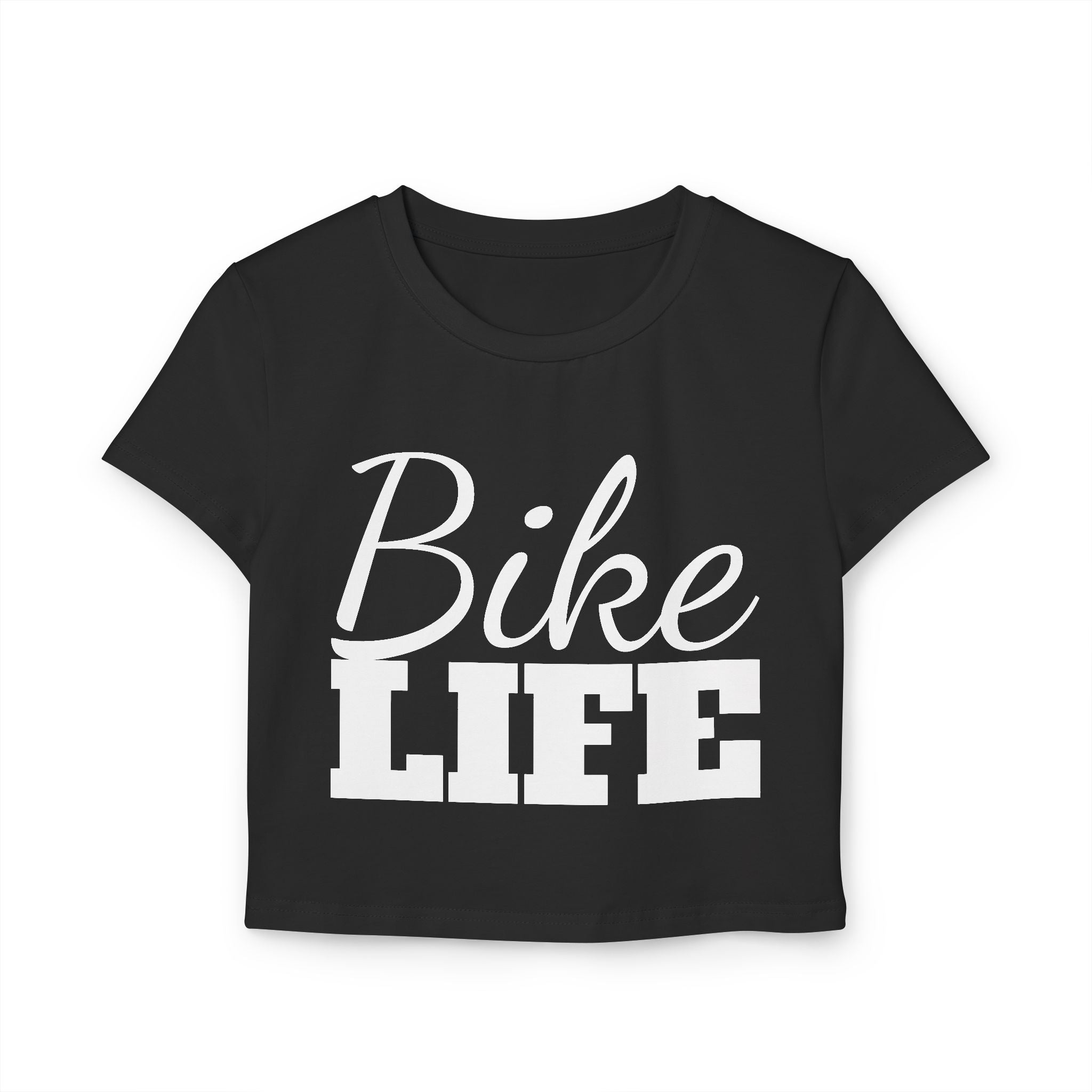 Women's "Bike Life" Baby Tee