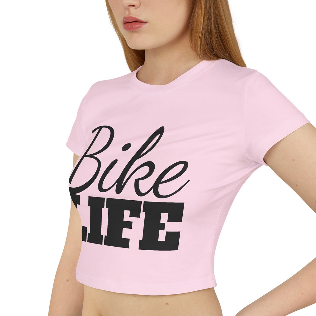 Women's "Bike Life" Baby Tee