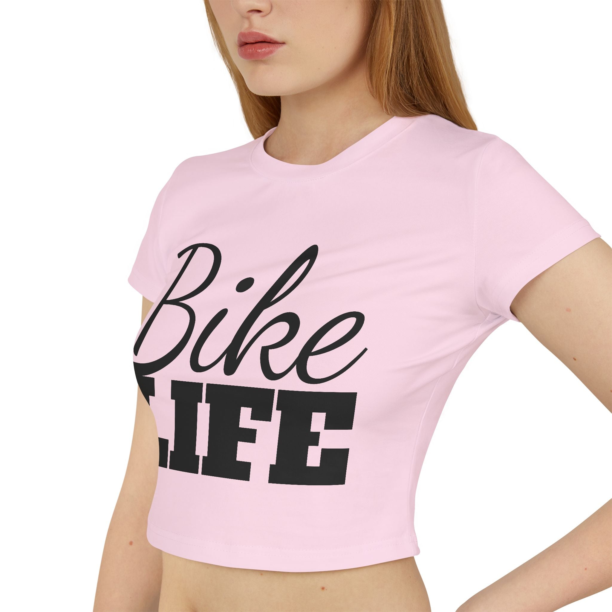 Women's "Bike Life" Baby Tee