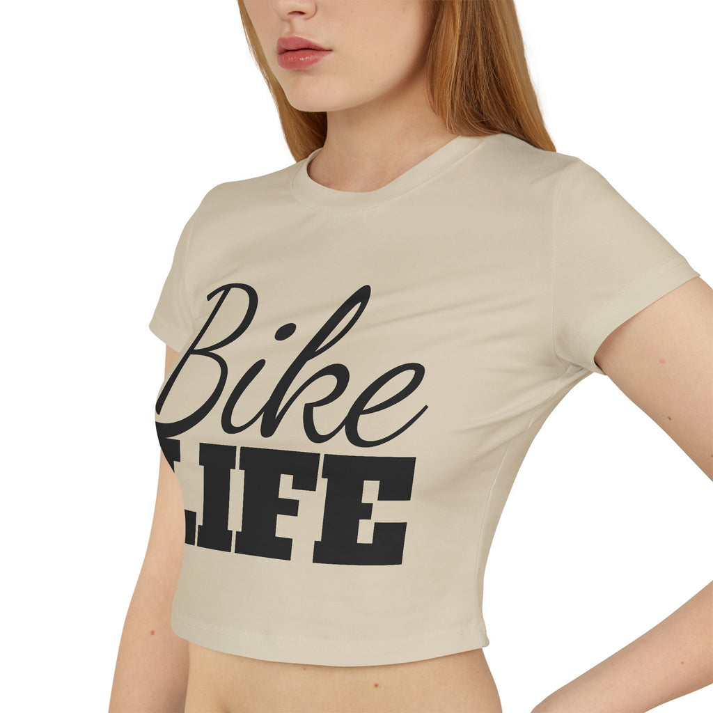 Women's "Bike Life" Baby Tee