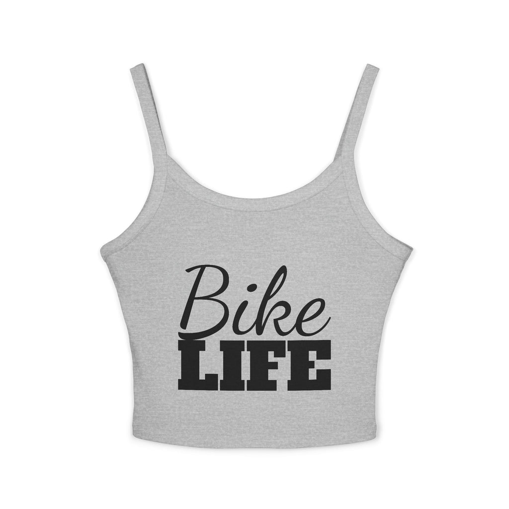 Women's Spaghetti Strap "Bike Life" Tank Top