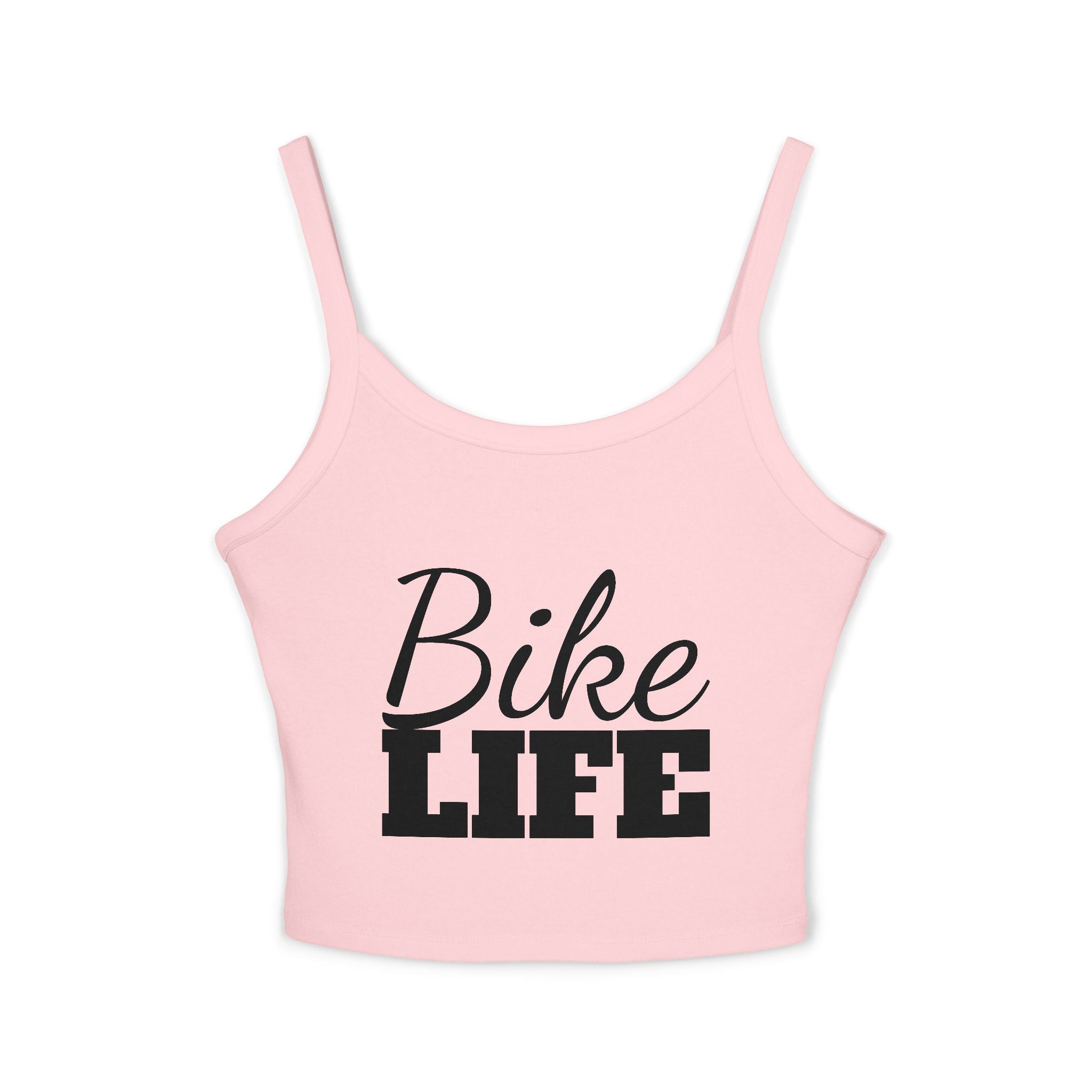 Women's Spaghetti Strap "Bike Life" Tank Top