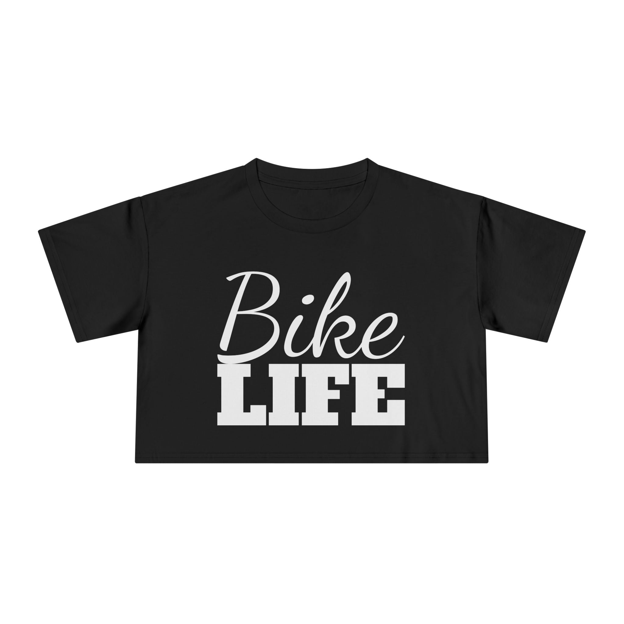 Women's "Bike Life" Cropped Tee