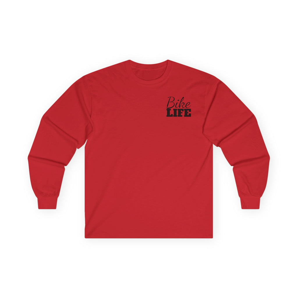 Guys "Bike Life" Long Sleeve Tee