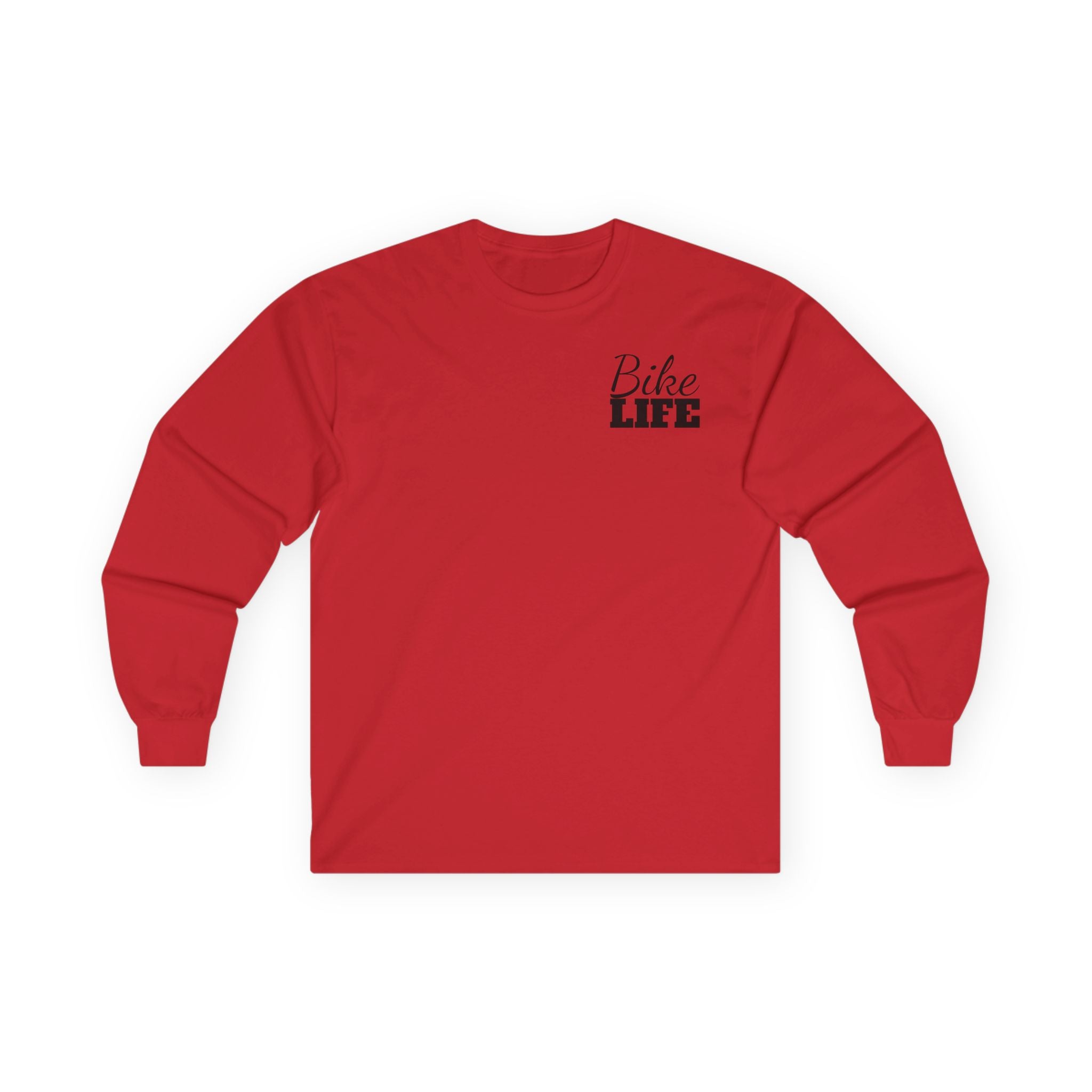 Guys "Bike Life" Long Sleeve Tee
