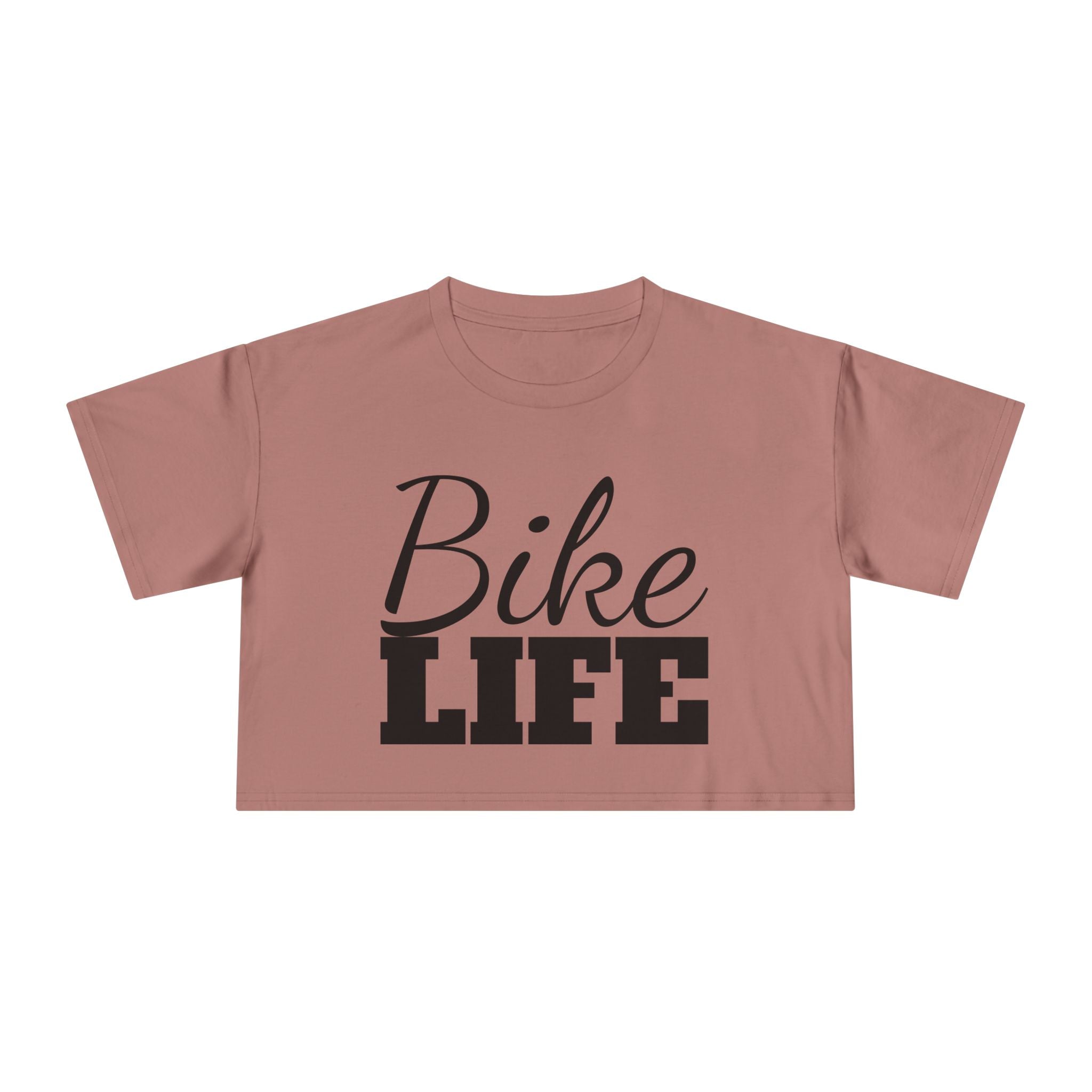 Women's "Bike Life" Cropped Tee