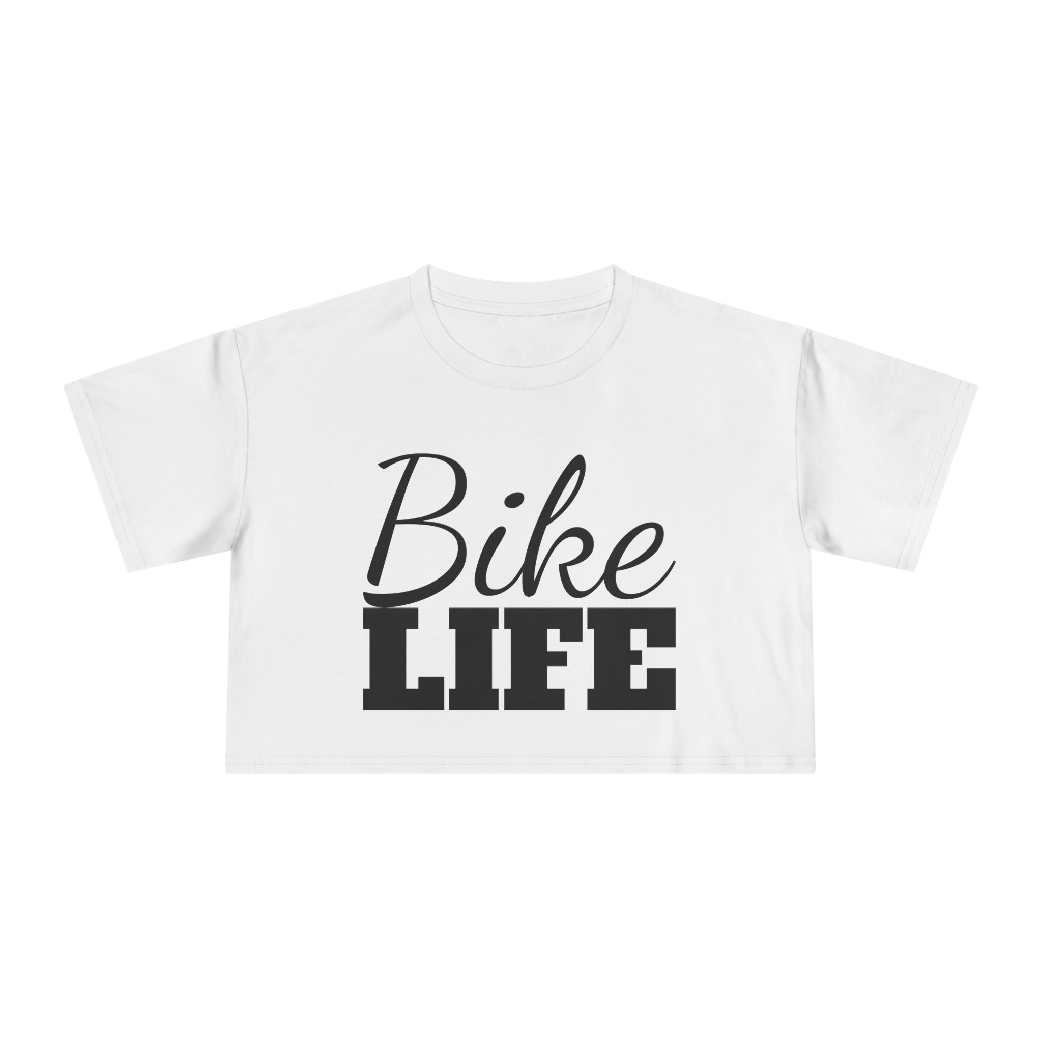 Women's "Bike Life" Cropped Tee