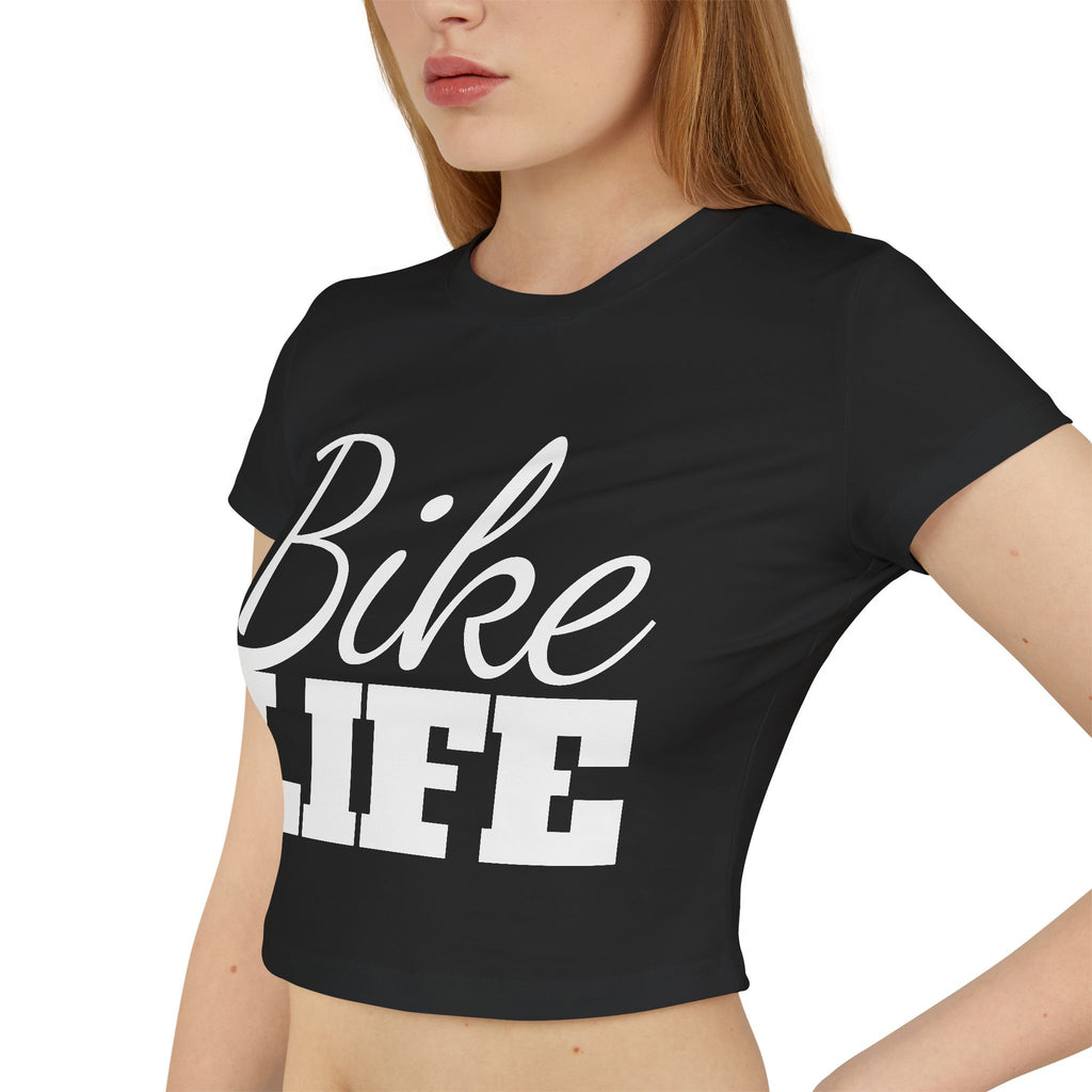 Women's "Bike Life" Baby Tee
