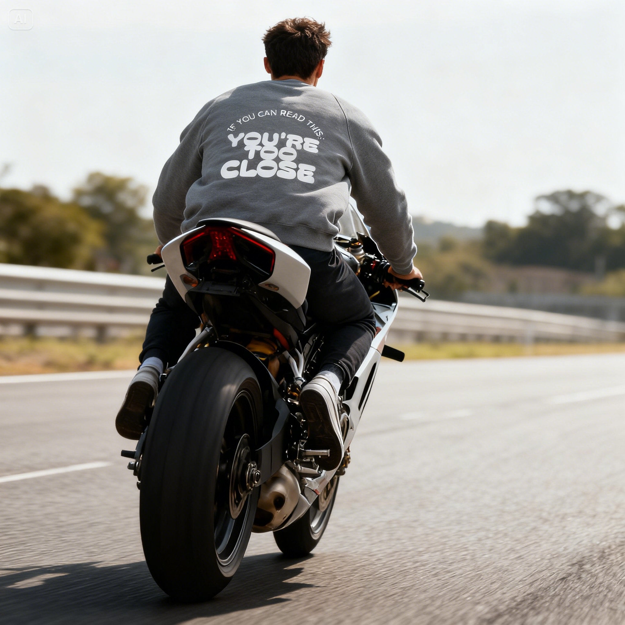 Mens "You're Too Close" Sweatshirt